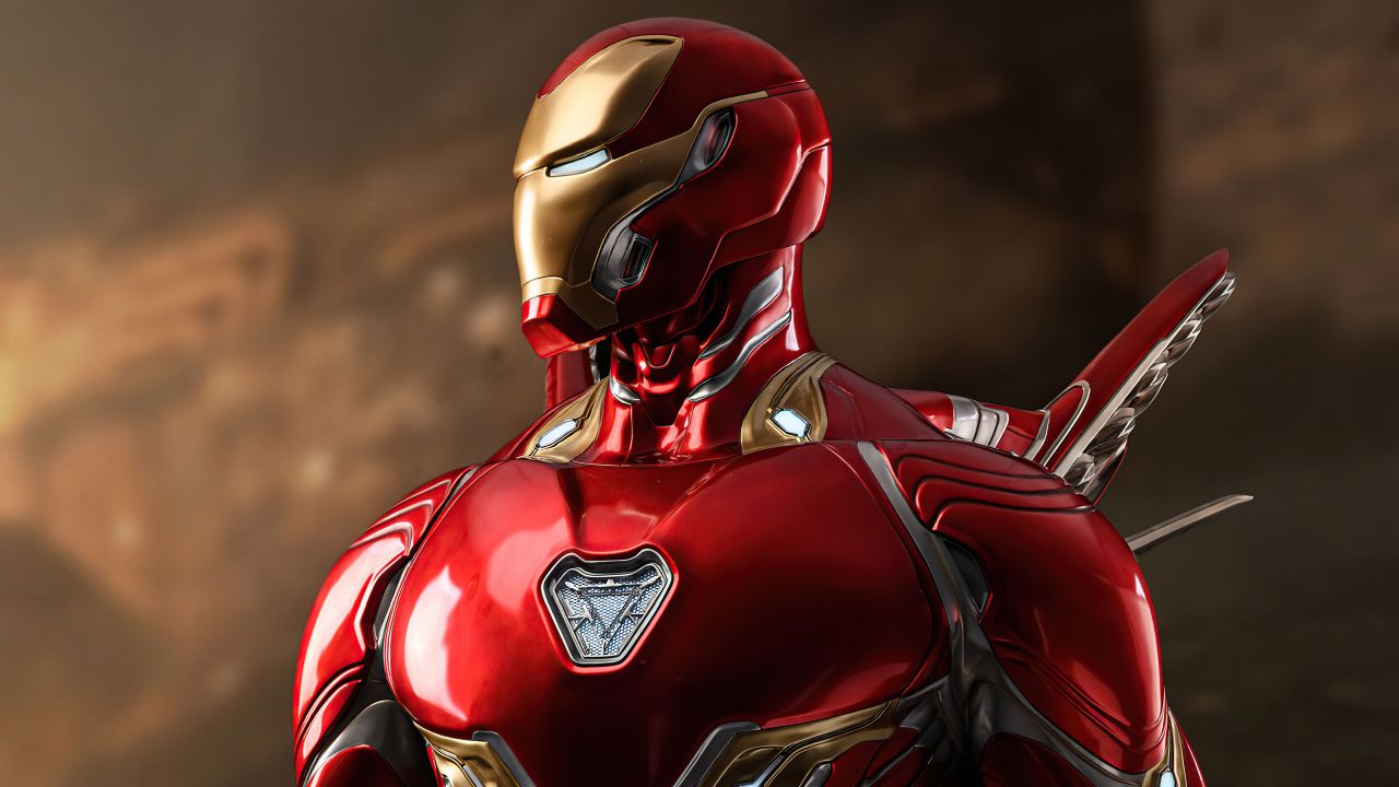 Marvel-tegneserier som stemningsbillede til Iron Man